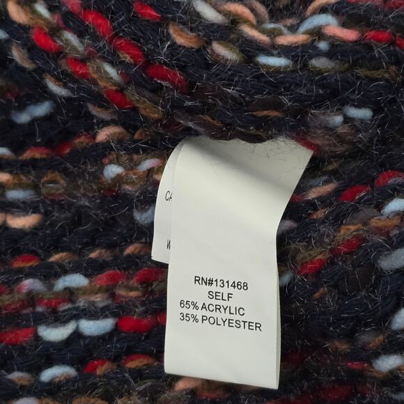 Women’s Cable Knit Sweater Sz S Oversize Tassel Boho Artsy Soft Cozy Whimsigoth - Picture 8 of 9